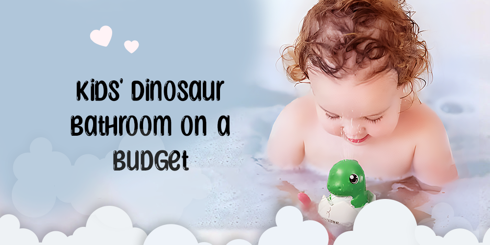 Kids' Dinosaur Bathroom On A Budget